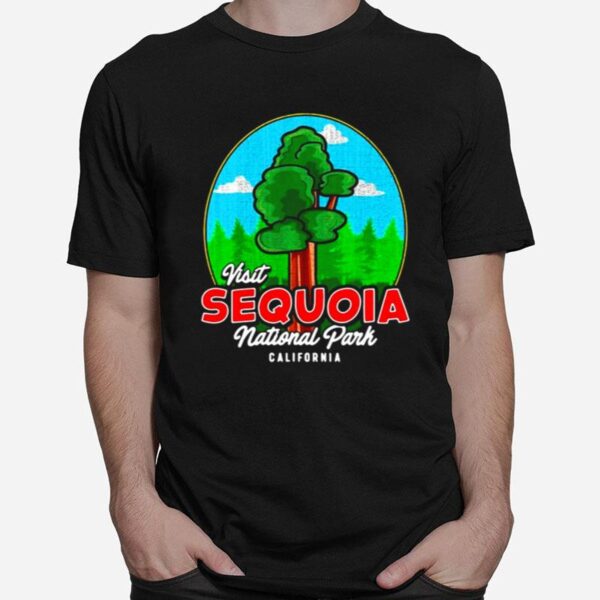 Sequoia National Park Vintage California Hiking T-Shirt