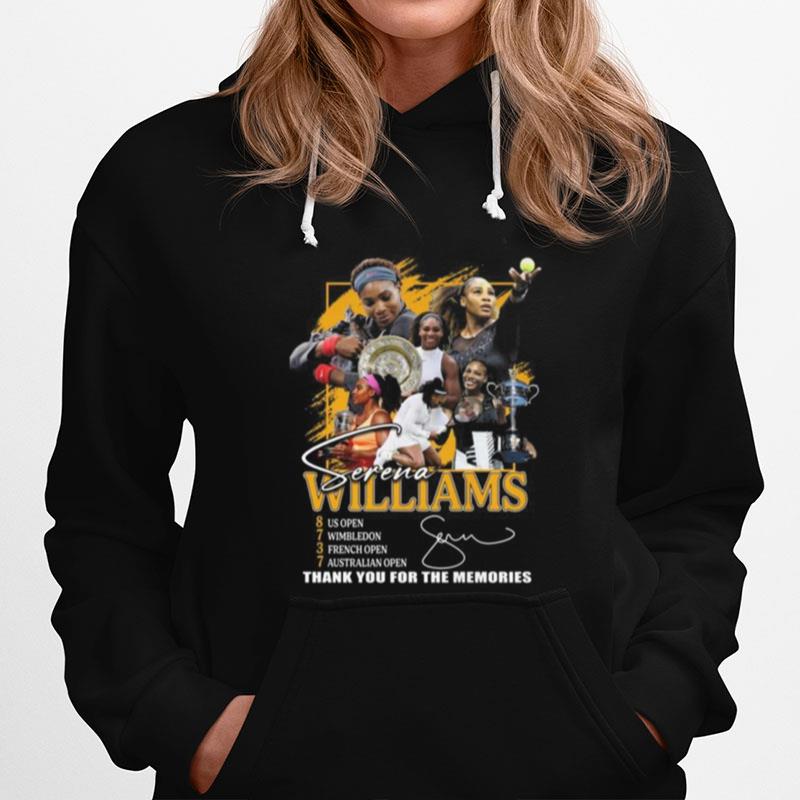 Serena Williams 2022 Thank You For The Memories Signature Hoodie