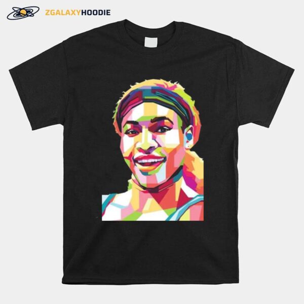 Serena Williams Colorful Art 2022 T-Shirt