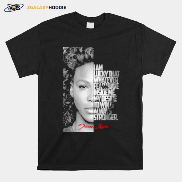 Serena Williams Greatest Female Athlete T-Shirt