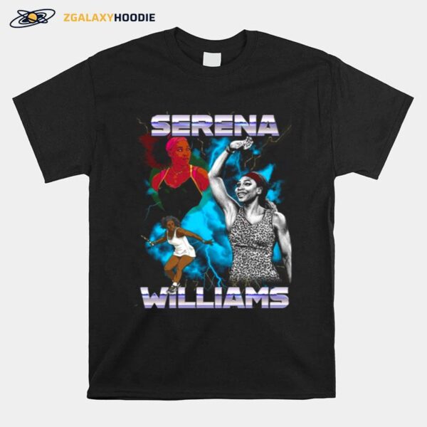 Serena Williams Vintage Art T-Shirt