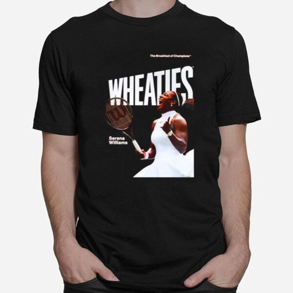 Serena Williams Wheaties Tennis Player T-Shirt