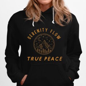 Serenity Flow True Peace Landscape Hoodie