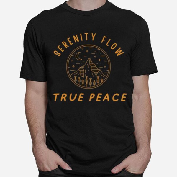 Serenity Flow True Peace Landscape T-Shirt