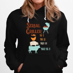 Serial Griller Vintage Grilling Bbq Master Hoodie