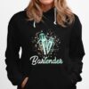 Serve Drink Bartender Hoodie