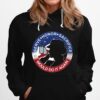 Serve Honor Sacrifice Would Do It Again American Flag Hoodie