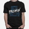 Seth Freakin Rollins Blue Text T-Shirt