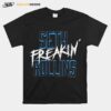 Seth Freakin Rollins Blue Text T-Shirt