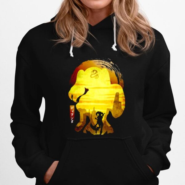 Seven Deadly Sins Minimalist Silhouette Diane Hoodie