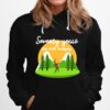 Seventy Years And Still Swinging 70Th Birthday Golf Hoodie