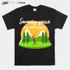 Seventy Years And Still Swinging 70Th Birthday Golf T-Shirt