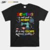 Sewing Is Not Just A Hobby It Is My Escape From Reality Black T-Shirt