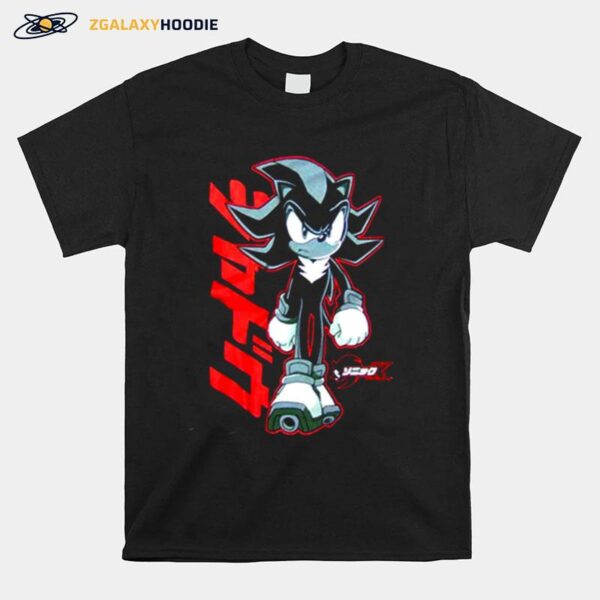 Shadow Japanese Sonic Friends The Hedgehog Sonic Adventures T-Shirt