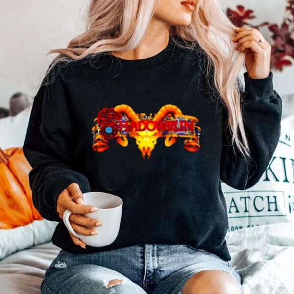 Shadowrun Dragon Skull Logo Sweater