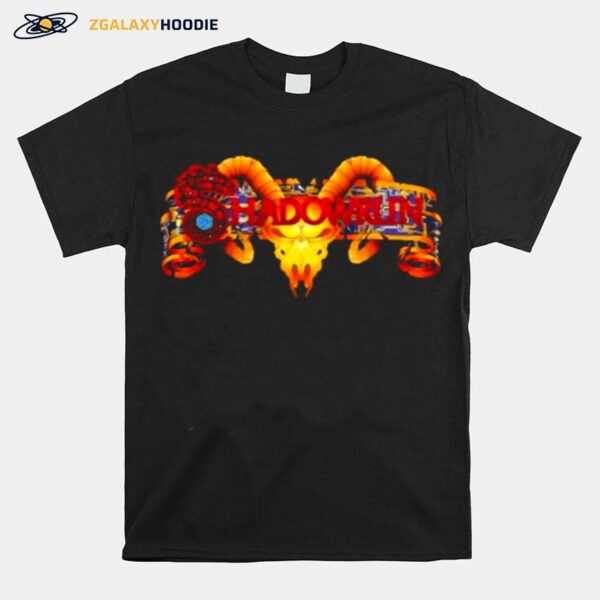 Shadowrun Dragon Skull Logo T-Shirt