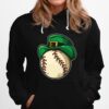 Shamrock Baseball Leprechaun St Patricks Day Hoodie