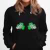 Shamrock Boobs St Patricks Day Gift Hoodie