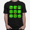 Shamrock Emoji Funny St Patricks Day T-Shirt