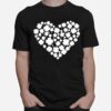 Shamrock Heart St Patricks Day T-Shirt