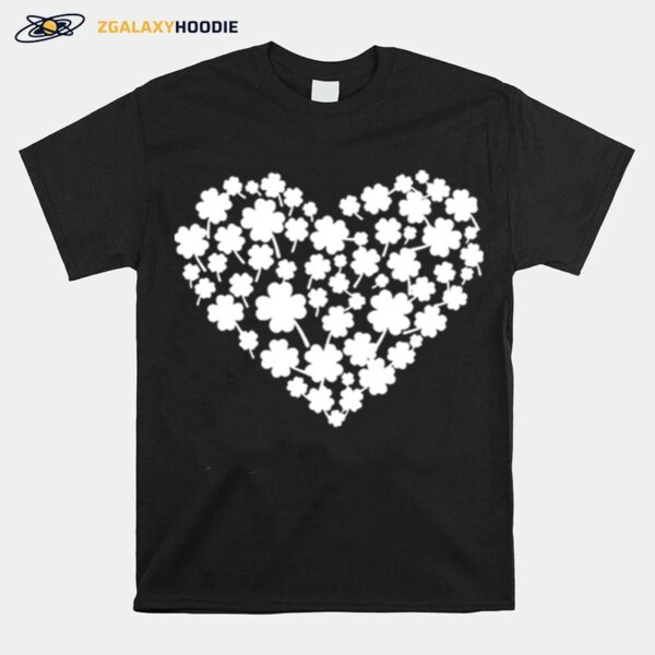 Shamrock Heart St Patricks Day T-Shirt