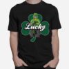 Shamrock Lucky Leprechaun Bernie Sanders Smitten Mittens T-Shirt