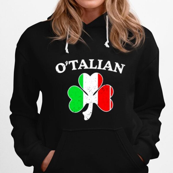 Shamrock Otalian Stpatricks Day Hoodie