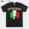 Shamrock Otalian Stpatricks Day T-Shirt