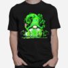 Shamrock V Sign Gnome Patricks Day T-Shirt