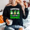 Shamrocking With My Gnomies St Patricks Day Sweater