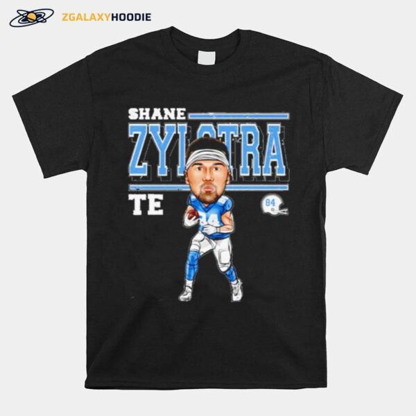 Shane Zylstra Detroit Lions Cartoon T-Shirt