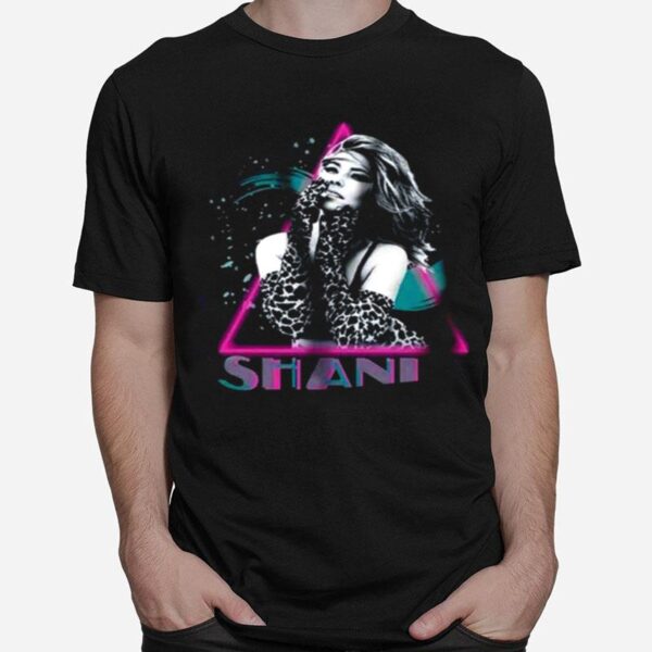 Shania Twain Throwback Neon T-Shirt