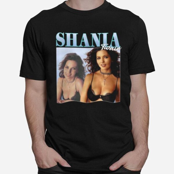 Shania Twain Vintage Art T-Shirt