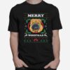 Shar Pei Dog Merry Woofmas Ugly Christmas T-Shirt