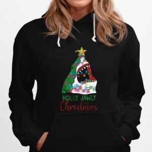 Shark Holly Jawly Christmas Hoodie