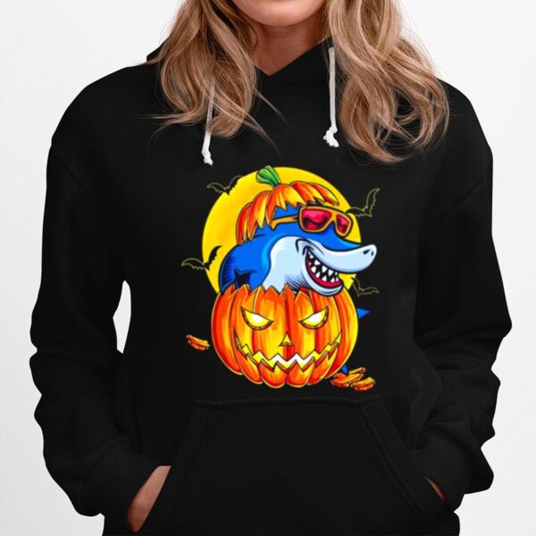 Shark Pumpkin Oh Im Cute Dont Scare Me Hoodie