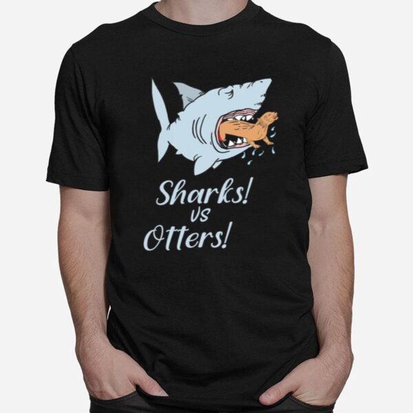 Sharks Vs Otters T-Shirt