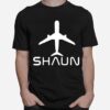 Shaun Name World Travel T-Shirt