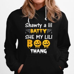 Shawty A Lil Batty She My Lil Boo Thang Halloween Hoodie