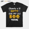 Shawty A Lil Batty She My Lil Boo Thang Halloween T-Shirt