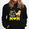 She Got It From Her Mom Softball Hoodie