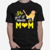 She Got It From Her Mom Softball T-Shirt