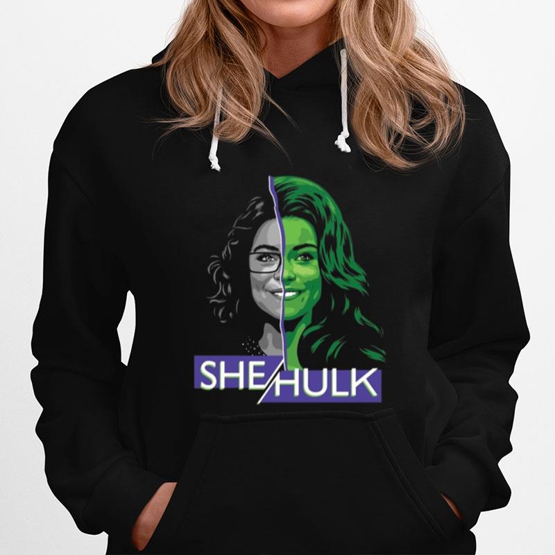 She Hulk Vintage Cut Design Hoodie