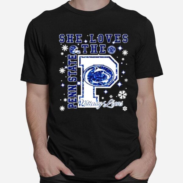 She Loves The Penn State Nittany Lions T-Shirt