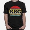 She Persisted Rbg Ruth Bader Ginsburg T-Shirt