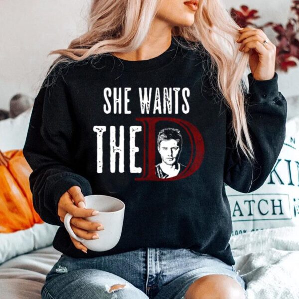She Want The D Supernatural Sweater