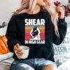 Shear In High Gear Vintage Sweater