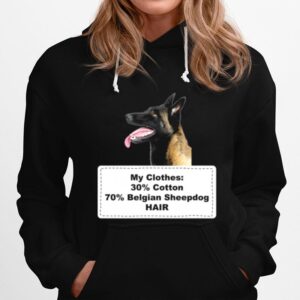 Shedding Dog Belgian Sheepdog Hoodie