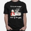 Sheep Dog Its The Most Wonderful Time Of The Year Christmas T-Shirt