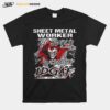 Sheet Metal Worker Before You Judge Please Understand That Idgaf What You Think Satan T-Shirt